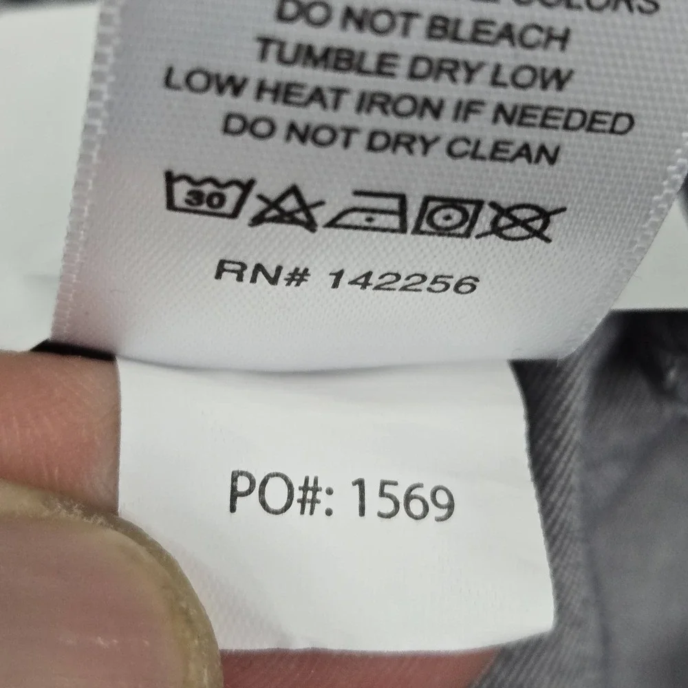 FIGS Women Scrub Pants S Gray Jogger Activewear Zipper PO#1569 29